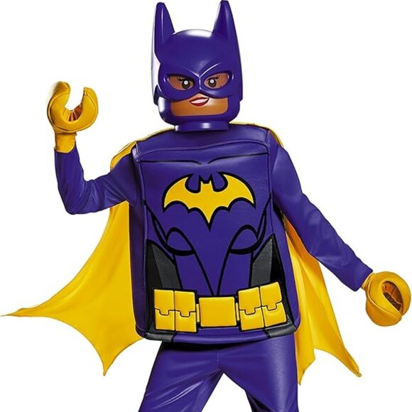 Lego The Batman Movie Batgirl Children Halloween Costume - Size Small (Ages 4-6) - Picture 3 of 8